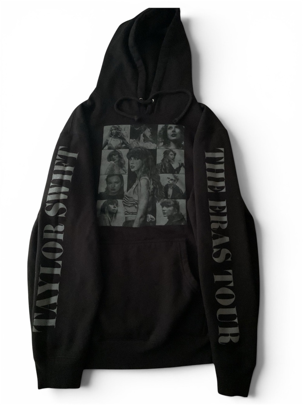Taylor Swift Eras Tour official hoodie Sz M EUC black